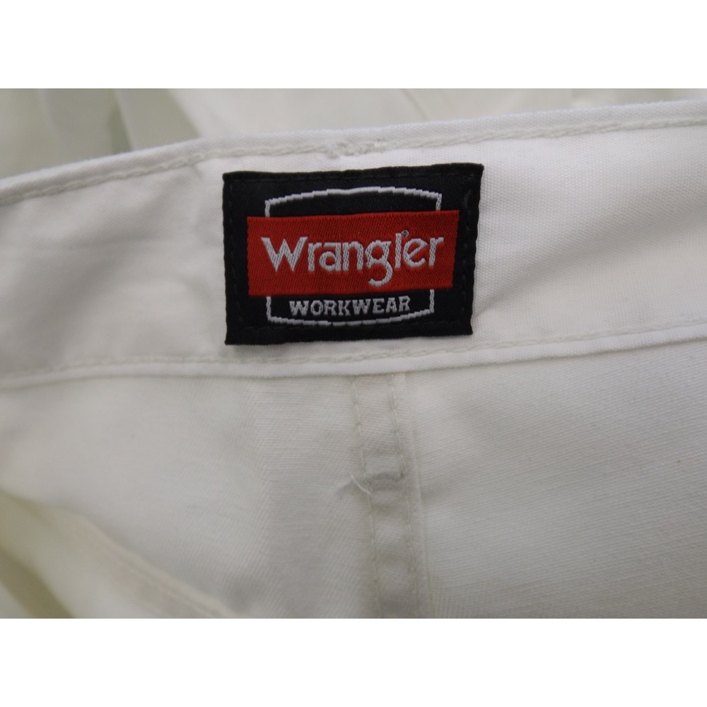 Wrangler Workwear Painter White Utility Pant - Men's Size 36 x 32 - Picture 11 of 13